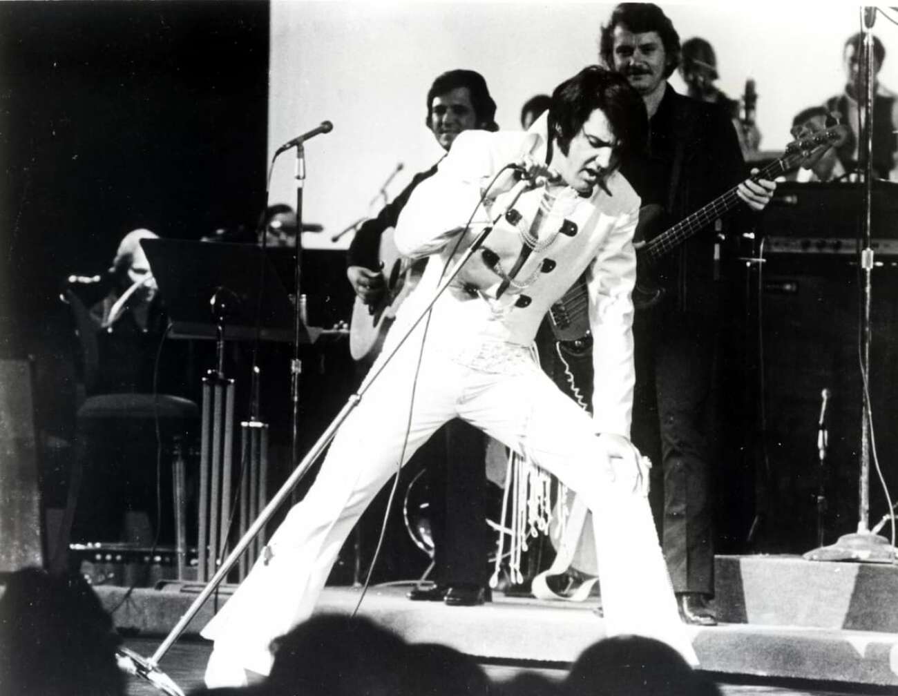 Auftritt von Elvis Presley