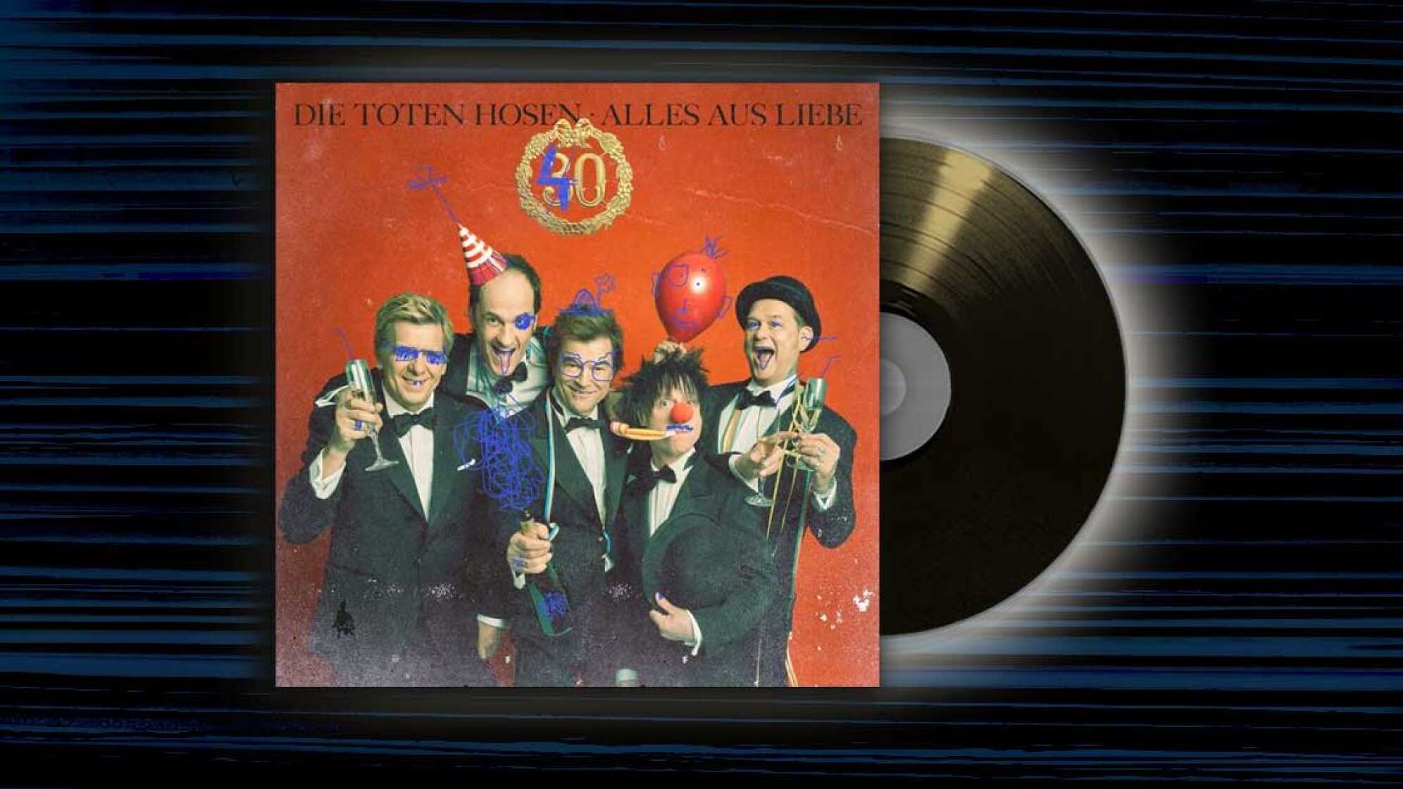 Album-Cover: Die Toten Hosen - Alles aus Liebe: 40 Jahre Die Toten Hosen