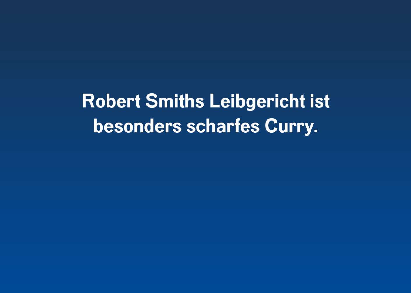 Fakten über Robert Smith