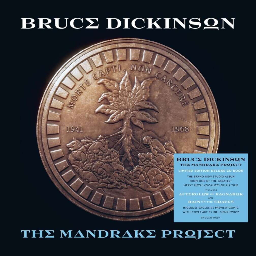 Das Cover von "The Mandrake Project"mit einer Münze