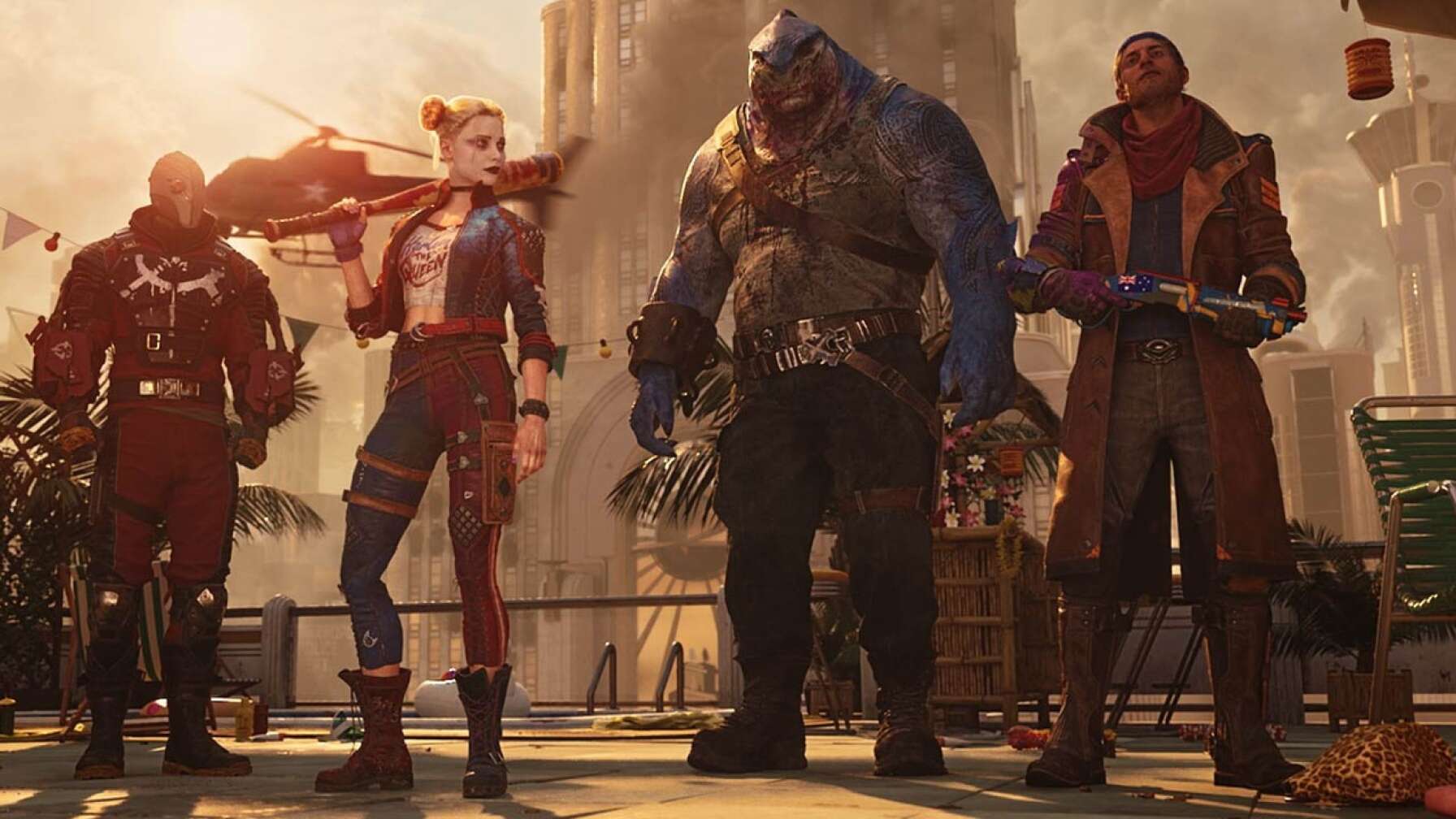 Ein Screenshot von Suicide Squad, das Game das 2024 erscheinen soll