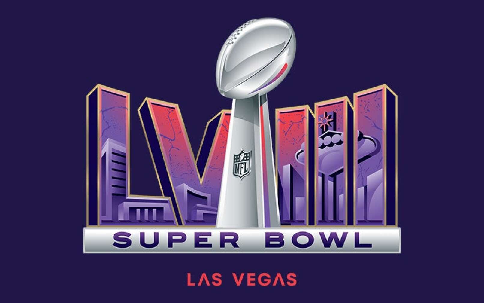 Das Super Bowl Logo 2024