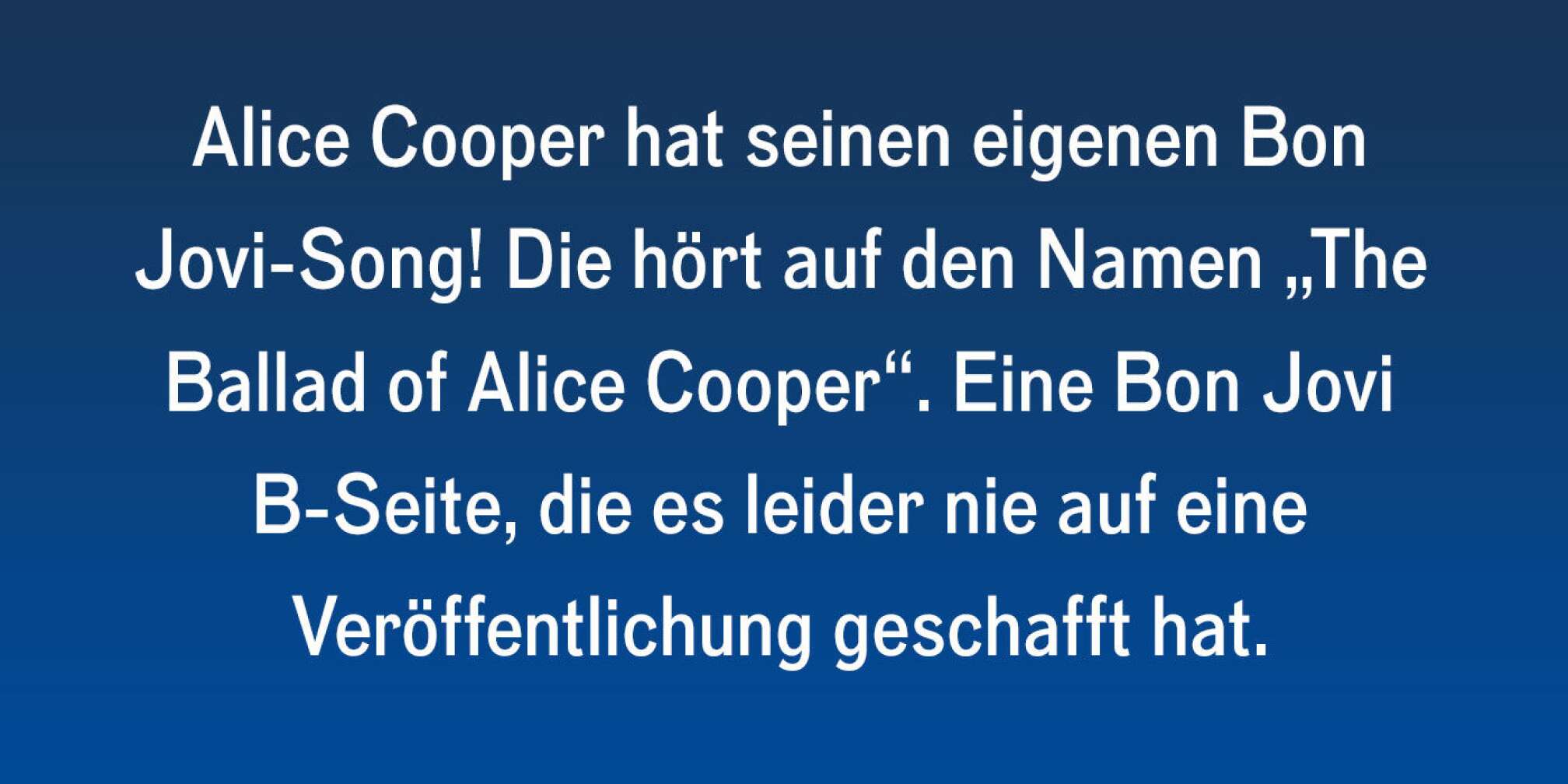10 Fakten über Alice Cooper #8