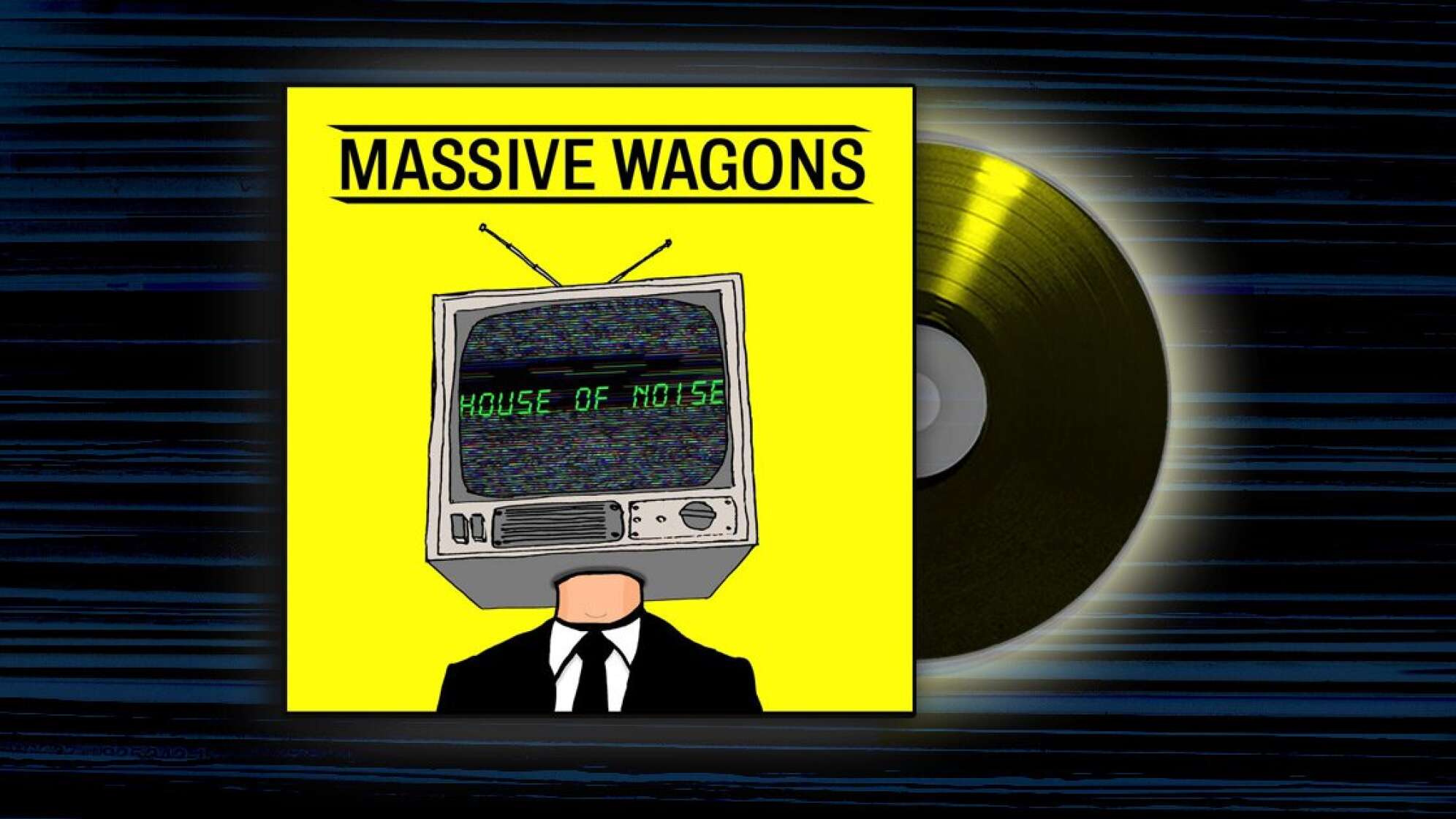 Album-Cover: Massive Wagons - House of Noise