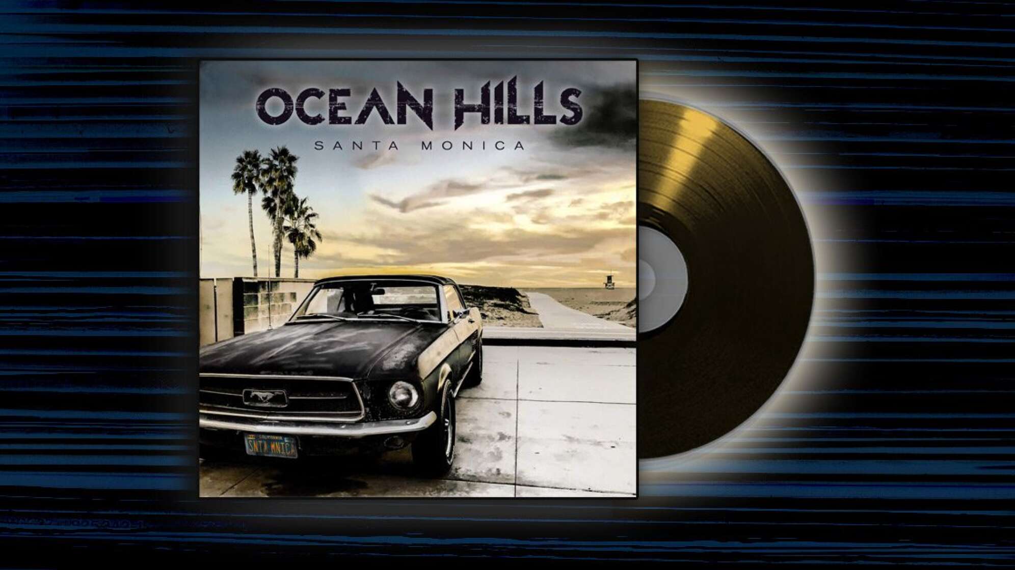 Album-Cover: Ocean Hills - Santa Monica