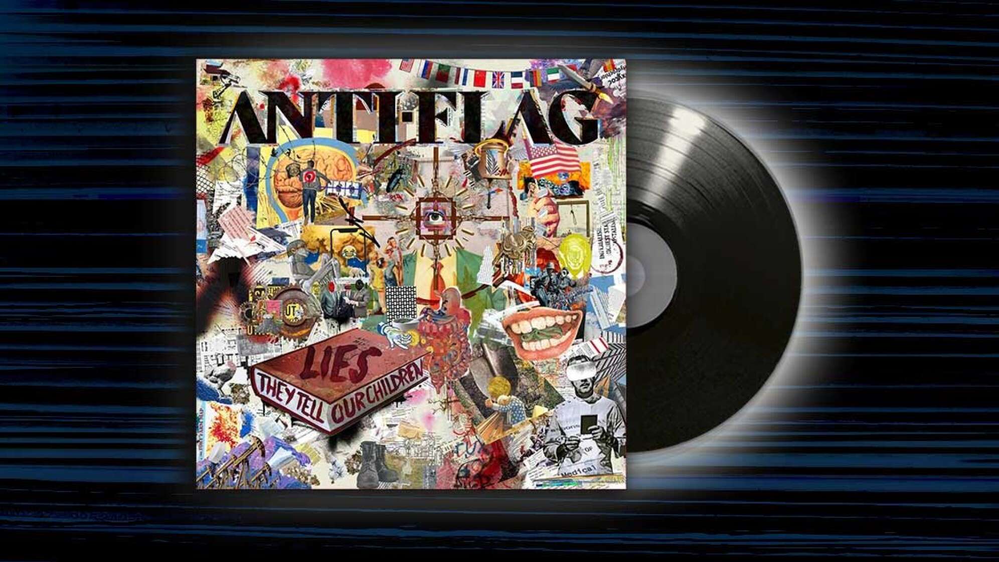 Album-Cover: Anti-Flag - Lies They Tell Our Children