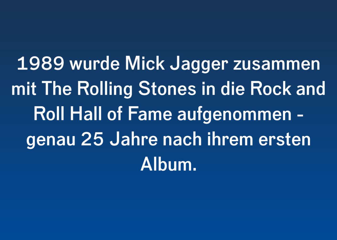Facts & Stories zu Mick Jagger