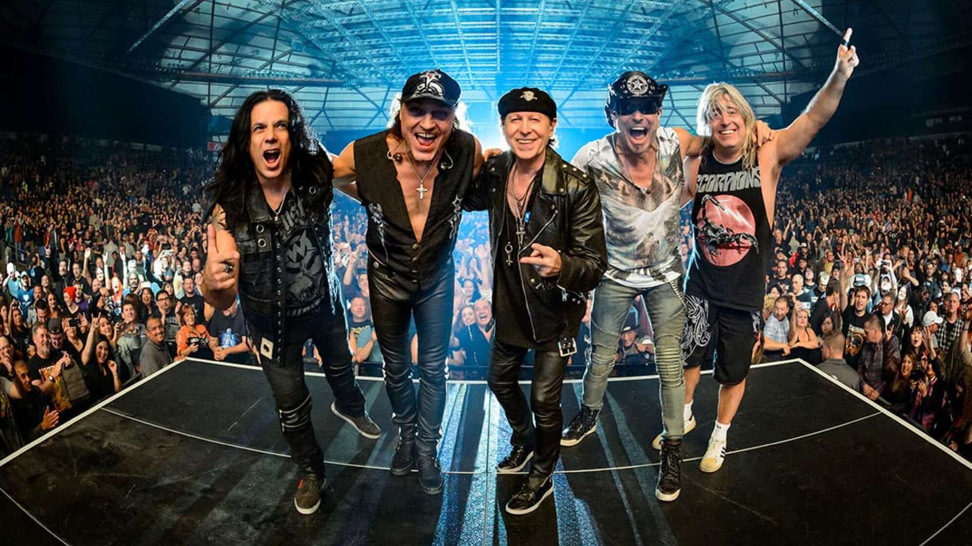 Gruppenfoto der Band Scorpions