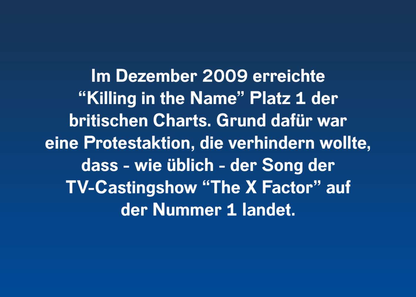 6 Fakten über Rage Against The Machine (Im Dezember 2009)