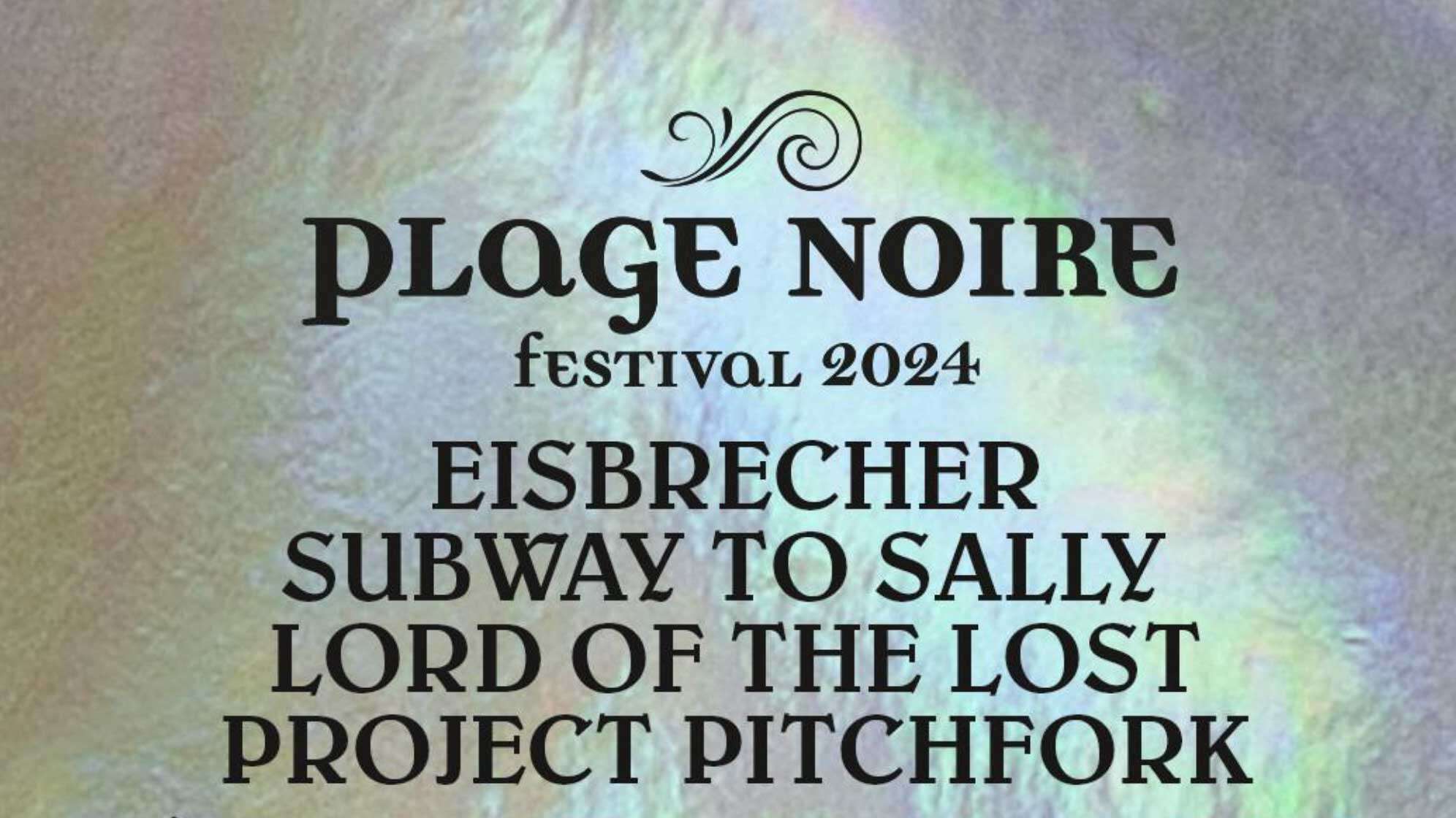 Line Up von Plage Noire Festival 2024