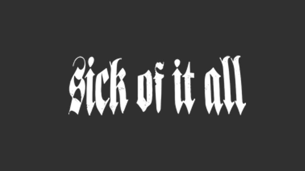 SICK OF IT ALL