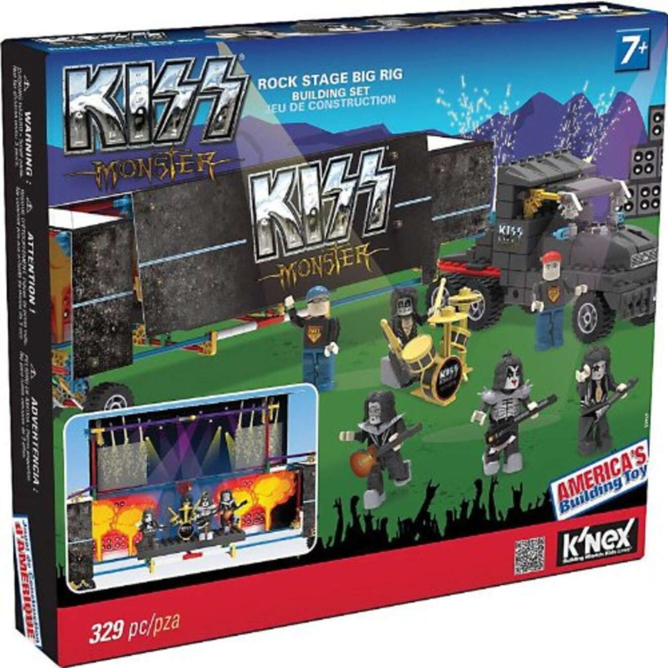 KISS Rock Stage Big Rig Building Set