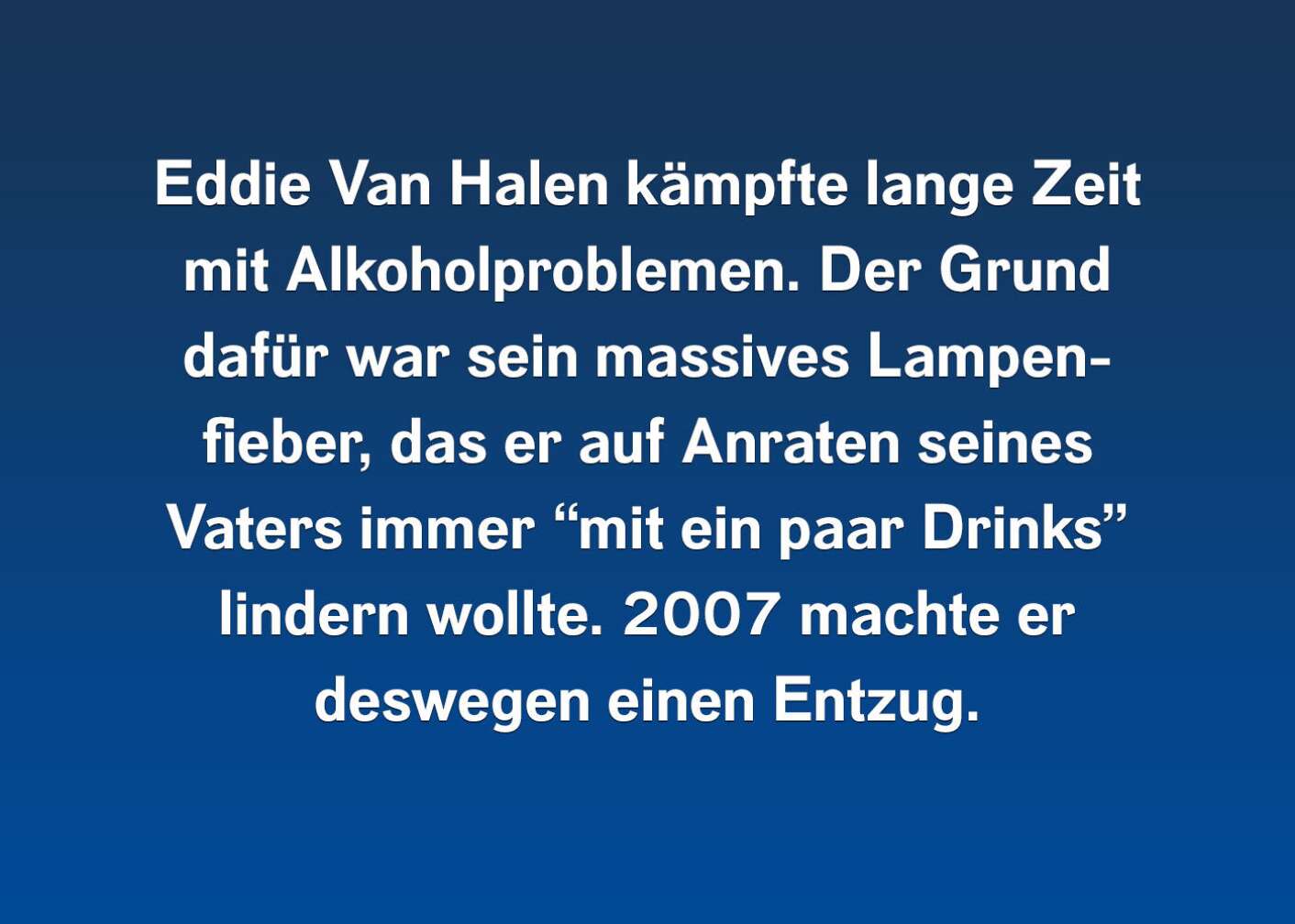 15 Fakten über Van Halen