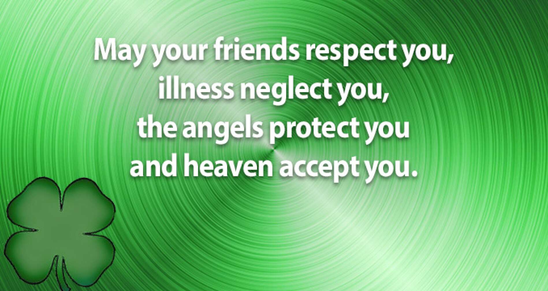 Trinkspruch zum St. Patricks Day als Fließtext