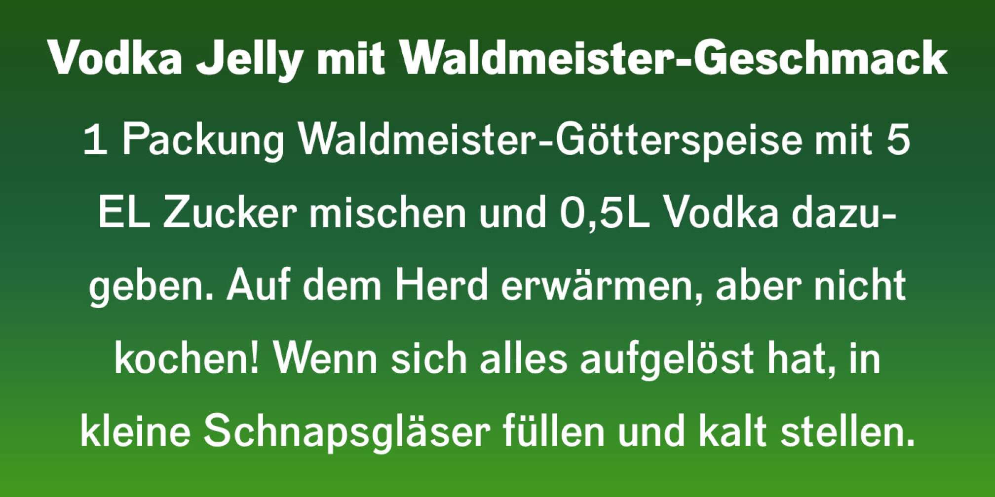 Rezept für St. Patricks Day Drinks als Fließtext