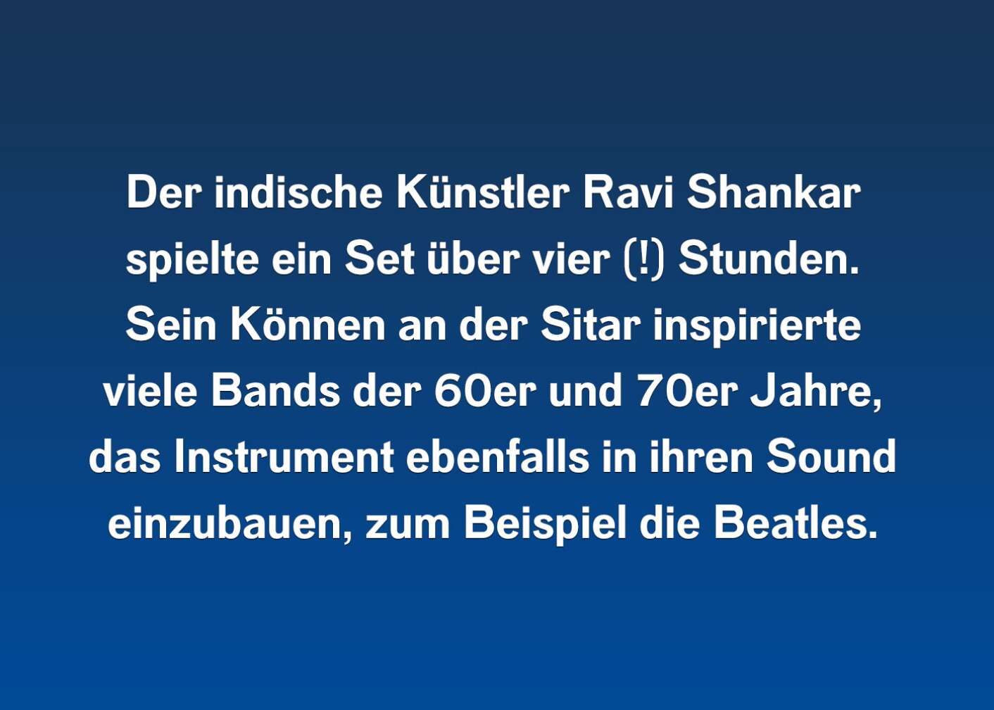 Fakt übers Monterey Pop als Fließtext