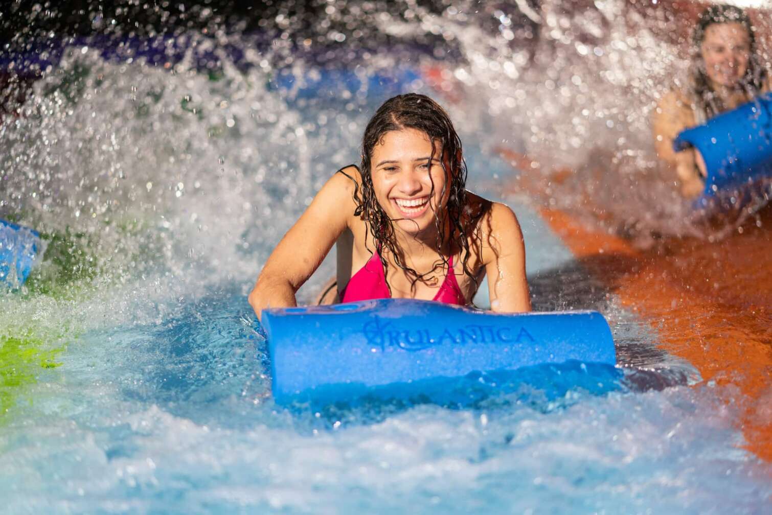 Bild der Rutsche Vikingloop in Rulantice, dem Wasserpark beim Europa-Park