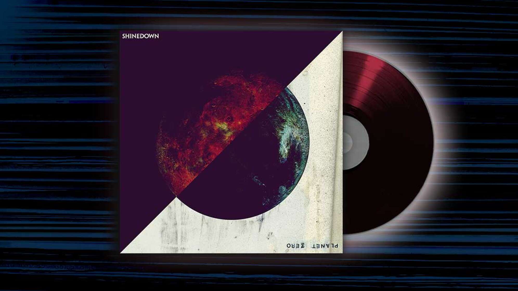 Albumcover von Shinedown Planet Zero