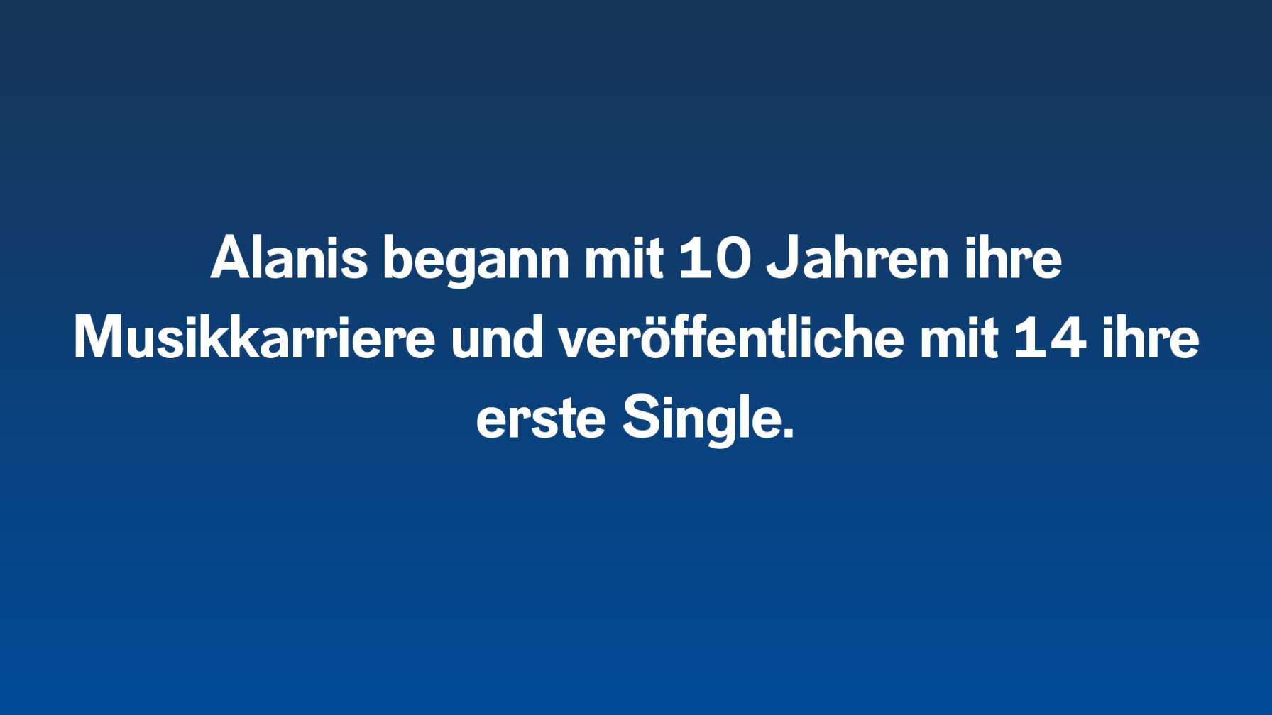 10 Fakten über Alanis Morissette