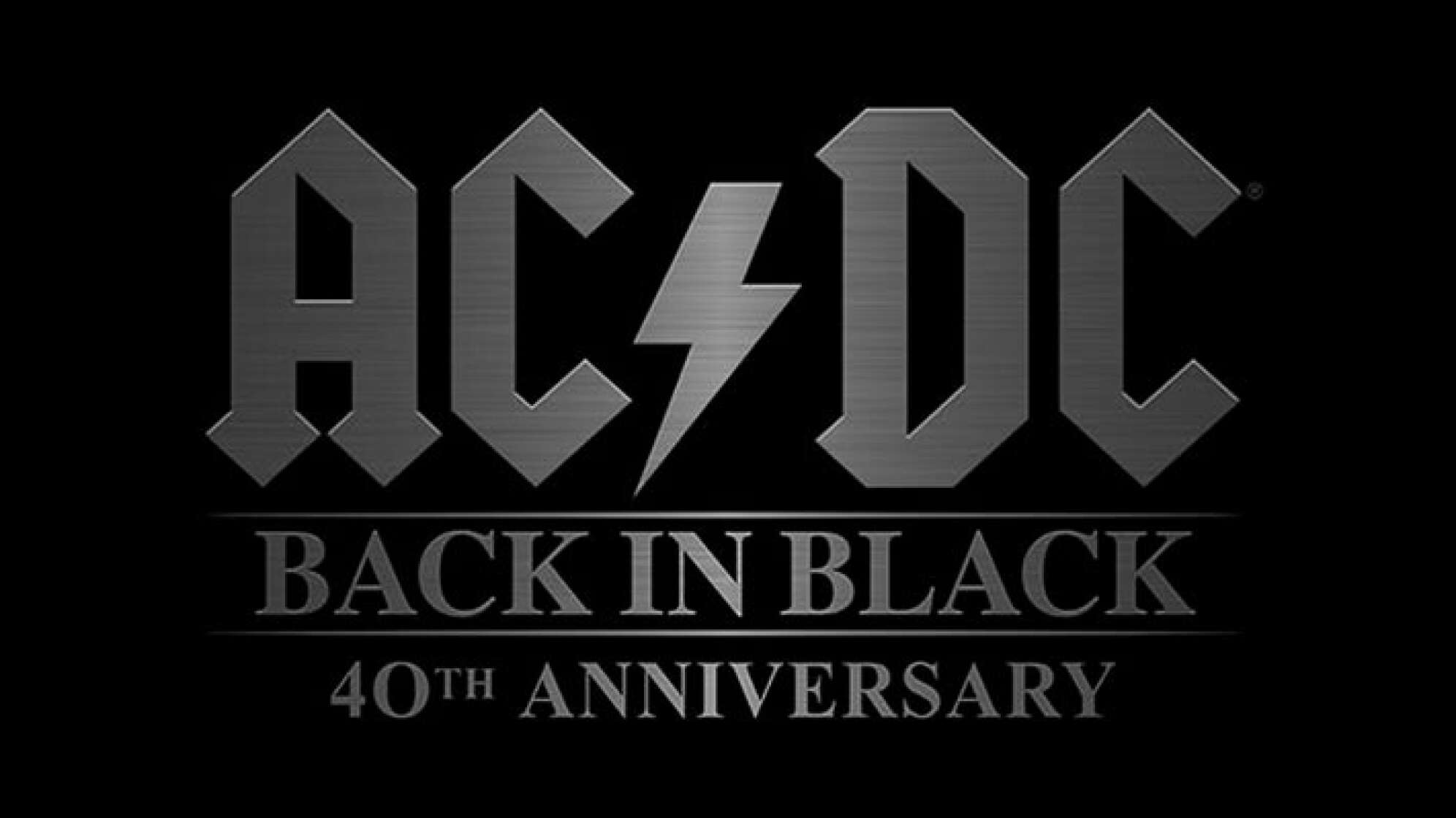 Logo AC/DC Black in Black