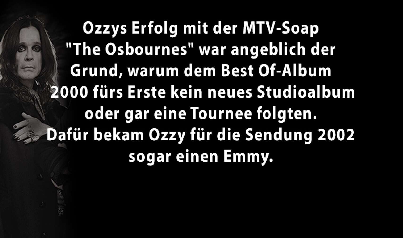 5 Facts über Ozzy Osbourne