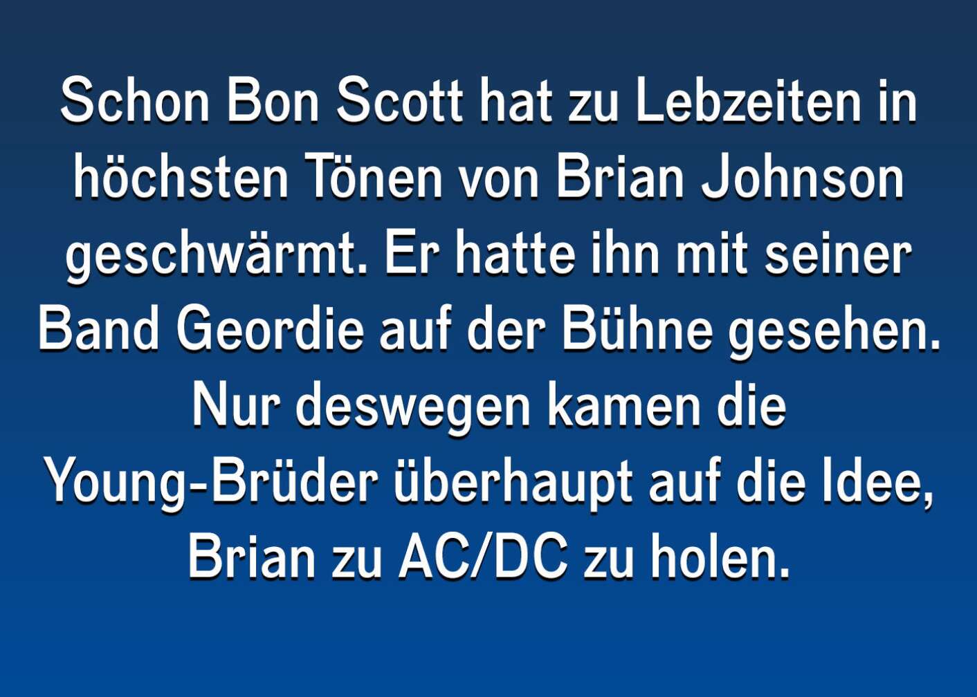 Brian Johnson: 10 Fakten über den AC/DC-Frontmann (5)