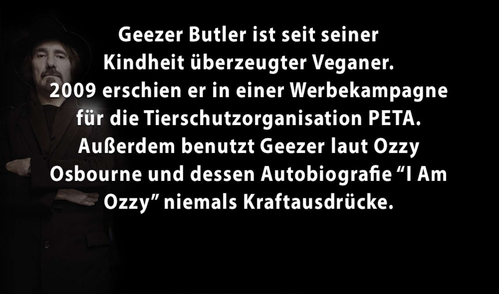 5 Facts über Geezer Butler